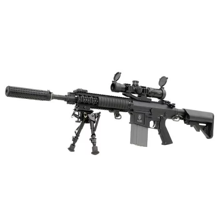 Silenciador 175mm QD Con Bocacha Negro
