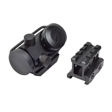 Red Dot M1k Con Elevador Js-tactical Negro