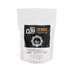 BOLAS DUEL CODE NO BIODEGRADABLE GRAMAJE 0,30G COLOR GRIS PERLA 1000 BBS