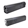 Silenciador Osprey 175 mm negro, compacto y resistente.