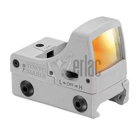 Red Dot Mini Tokyo Marui, lente de rubí, compatible con rieles de 20mm, ligera y estable.