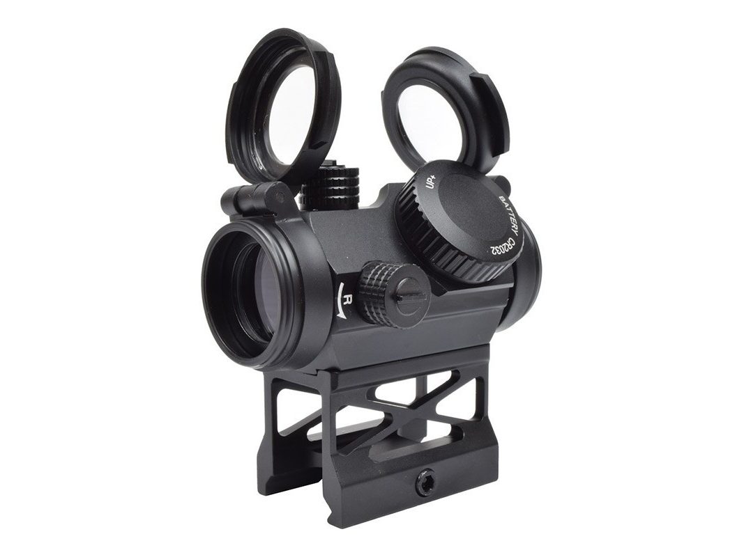 Red Dot T1 Con Elevador Js-tactical Negro