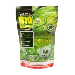 BOLSA BOLAS BIODEGRADABLES G&G 0,28 G 2000 BOLAS