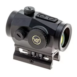 Mira Red Dot Vector Optics Scrapper 1x29 negra, punto rojo ajustable, para airsoft y caza.