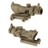 Red Dot ACOG 1x32 Tan AIM-O, punto rojo/verde, acabados premium, alta precisión.