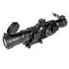 Visor Short Dot Vector Optics Mustang 1-4X30 FSP Genii, campana 30mm, aluminio 6061 T6, retícula iluminada.