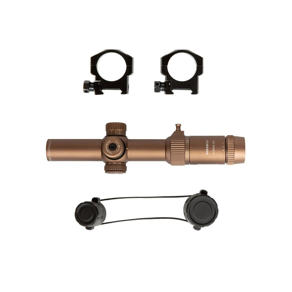 Vector Optics Forester 1-5×24 gen2 ▷ VISOR VECTOR OPTICS FORESTER COYOTE: ¡PRECISIÓN! · VSGun