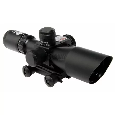 Visor Regulable Og 2.5-10X40e & Laser Rojo Duel Code