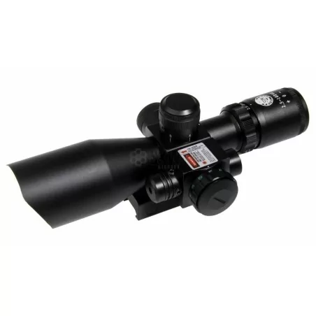 Visor Regulable Og 2.5-10X40e & Laser Rojo Duel Code