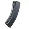 Cargador AKX Tokyo Marui negro, capacidad 35 BBs, compatible con rifles AK.