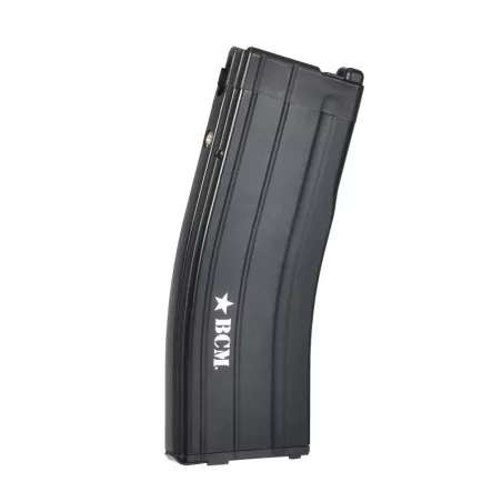Cargador M4 GBB VFC 30 BBS negro para airsoft.