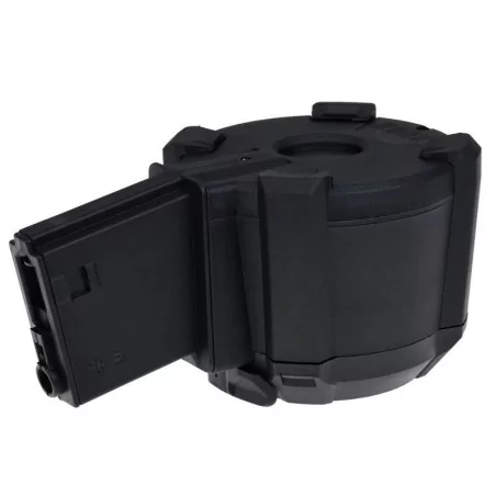 Cargador Drum M4 eletrico Saigo 1000 Bbs