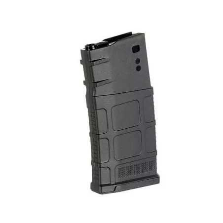 Cargador Hi-Cap 400 BBs Battle Axe SR25 negro
