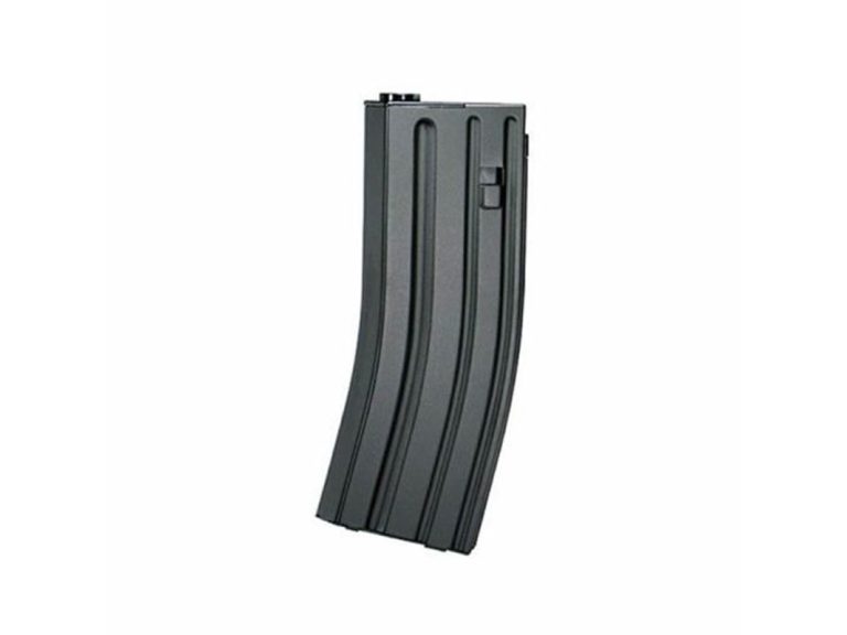Cargador Mid-Cap M4 SOPMOD Next Gen Tokyo Marui 82 BBS metálico negro.