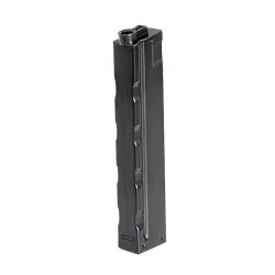 Cargador MP5 recto Mid-Cap 120 BBS negro, ligero y resistente.