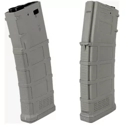 Cargador AEG Arcturus DMAG M4 30/130 BBS TAN resistente y ligero.