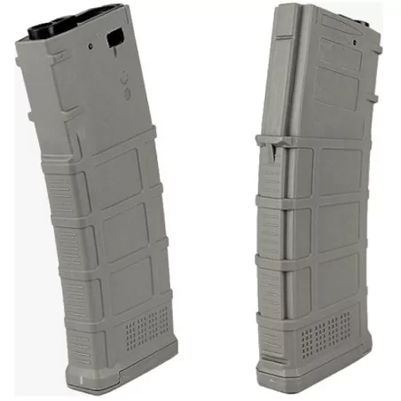 Cargador AEG Arcturus DMAG M4 30/130 BBS TAN resistente y ligero.