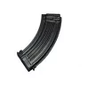 Cargador E&L AK 47 metálico Mid Cap 120 bolas, resistente y fiable.