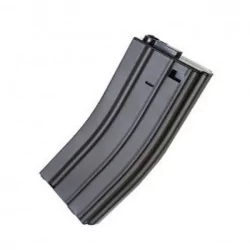 Cargador M4 metálico Mid Cap 120 BBs Rossi, resistente y fiable.