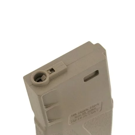 Cargador M4 Mid cap 140 Bbs Guarder TAN