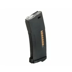 Cargador M4 Mid-Cap 150 BBs, resistente y preciso.