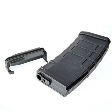 Cargador M4 Mid-Cap 120 BBs Rossi Seal Team en polímero resistente.