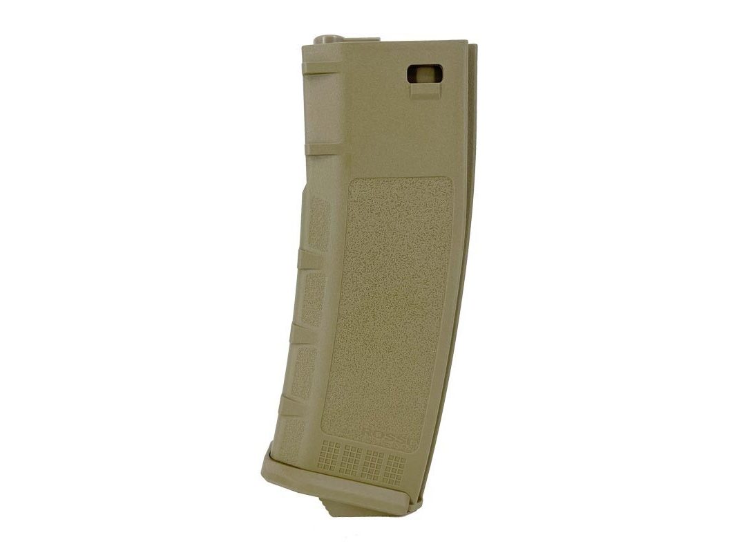 Cargador M4 Rossi Polimero TAN Mid Cap 120bbs