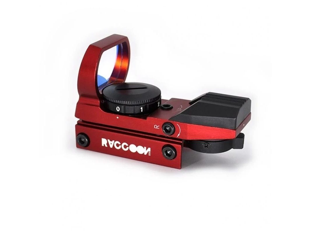 Red Dot Abierto Holográfico Akedo Rojo - Raccoon