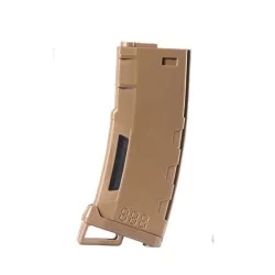 Cargador Mid-Cap Lancer Tactical 130 BBs Tan para M4 AEG