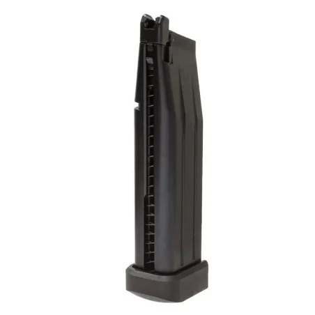 Cargador de gas 30 BBs negro para Hi-Capa AW Custom.