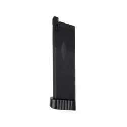 Cargador CO2 Ludus Secutor Negro 26 BBS, potente y fiable.