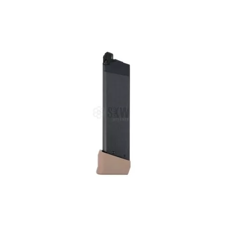 Cargador de gas tan 23 BBS para Gladius Magna VI Secutor.