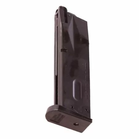Cargador de gas Beretta M9 Tokyo Marui 26 bolas, fiable y duradero.