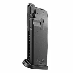Cargador de gas USP HK Tokyo Marui 25 BBs, duradero y eficiente.