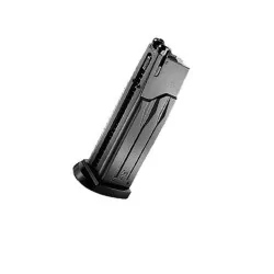Cargador MK23 SOCOM Tokyo Marui 28 bolas, resistente y eficiente.