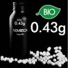BOLAS NOVRITSCH 0.43 BIODEGRADABLES CONTIENE 555 BBS BLANCAS