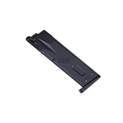Cargador de CO2 WE M9 25 bolas, duradero y fiable.