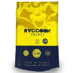 VISTA FRONTAL DE BOLAS BIO RACCOON SELECT 0,30G 33300 BOLAS