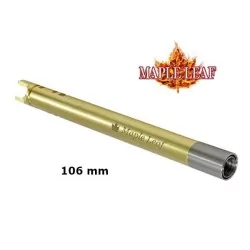Cañón Crazy Jet Maple Leaf 6,04 mm 106 mm latón pulido