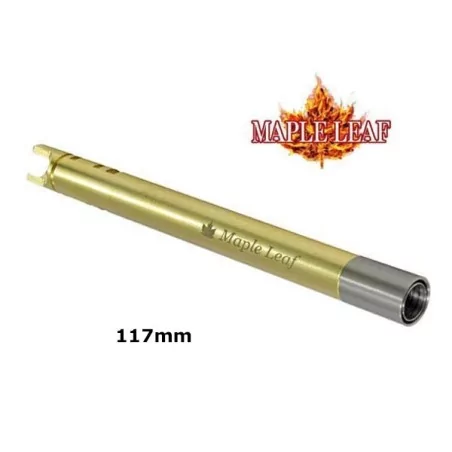 Cañón Crazy Jet Maple Leaf 6.04 mm 117 mm latón pulido