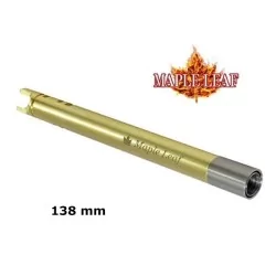 Cañón Crazy Jet Maple Leaf 6,04 mm 138 mm latón pulido