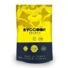VISTA FRONTAL DE BOLSA DE BOLAS RACCOON SELECT 0,30G PARA JUGAR AL AIRSOFT