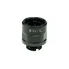 Adaptador silenciador CowCow negro, convierte 11 mm a 14 mm para pistolas.