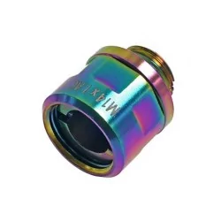 Adaptador silenciador CowCow Rainbow, convierte 11 mm a 14 mm para pistolas.