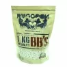VISTA FRONTAL BOLSA BOLAS TRAZADORAS MARCA RACCOON 0.25G