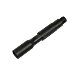 Prolongador de Cañón M4 de 11cm, metal ultra resistente, rosca de 14mm, alto rendimiento.