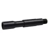 Prolongador de Cañón M4 de 128mm, metal ultra resistente, rosca de 14mm, alto rendimiento.