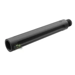 Prolongador de Cañón de 117mm, metal resistente, rosca de 14mm, alto rendimiento.