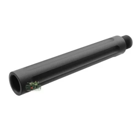 Prolongador de Cañón de 117mm, metal resistente, rosca de 14mm, alto rendimiento.