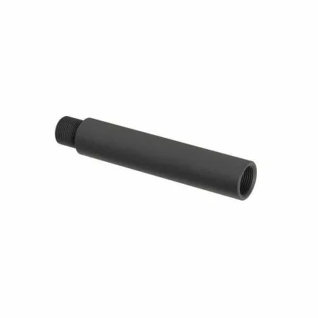Prolongador de Cañón de 87mm, metal resistente, rosca de 14mm, alto rendimiento.